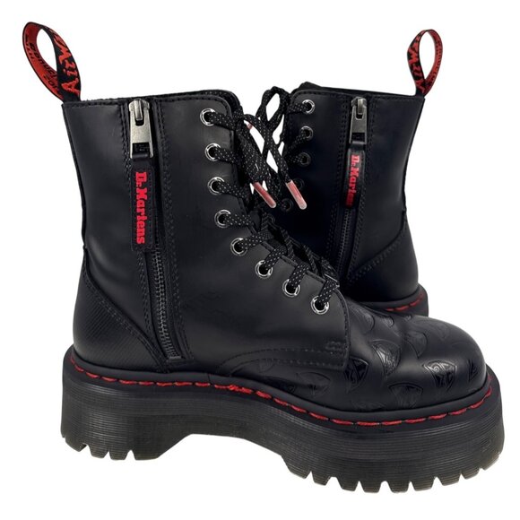 Dr. Martens Jadon Blade Runner Smooth Black Leather Platform Boots UK6 US M7/W8 - Picture 7 of 13